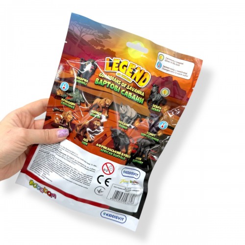 Стретч-игрушка в виде животного – ХРАНИТЕЛИ САВАНЫ (в диспл.) (МАХІ)