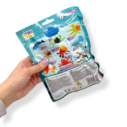 Стретч-игрушка в виде животного TIKI WIKI серии "Maxi" – ТИКИЕ ПОДВОДНАЯ ФАНТАЗИЯ (в диспл.) (МАХІ)