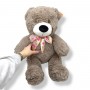 Мʼяка іграшка "Ведмедик Тедді" 60 см (СІРО-КОРИЧНЕВИЙ) (Копиця)
