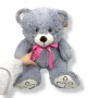 Мягкая игрушка Мишка Макс 45 см. (СЕРЫЙ) (Копиця)