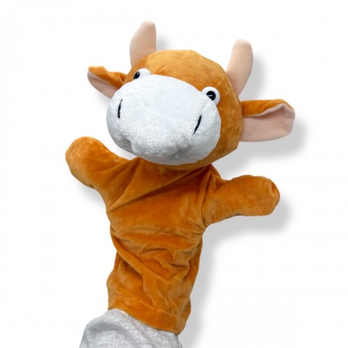 Мʼяка іграшка, (Рукавичка - Бичок) 32 см (Копиця)