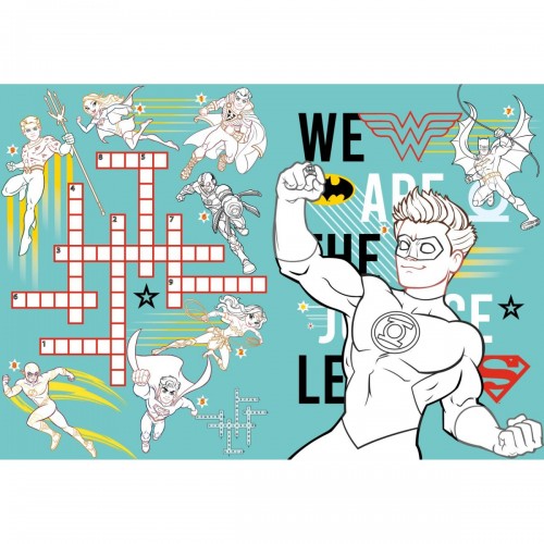 Розмальовка WB "Super friends: Сильні разом" зі стікерами (Ідейка)