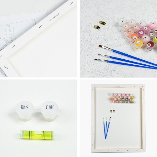 Картина по номерах "Псково-Печерська ікона. Зворушення" 40х50 см (Strateg)