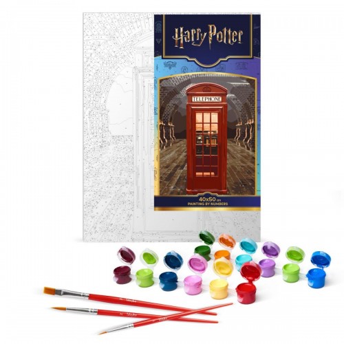 Картина за номерами "Harry Potter: Магічний вхід" 40х50см (Ідейка)