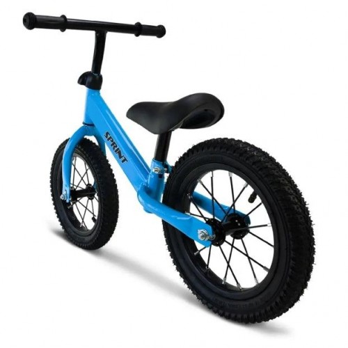 Велобіг (сталевий, колеса 12 дюймів надувні) синій (MiC)