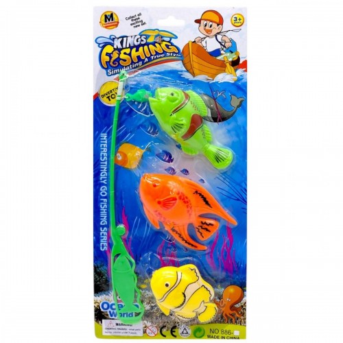 Рыбалка (3 рыбки, удочка) микс видов (TK Group)