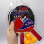 Ракетки для настільного тенісу з мʼячиками на блістері KEPAI KP-0235 (MiC)