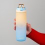 Бутылочка для воды 760 мл, бежево-синяя (Kite)