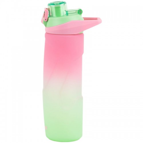 Пляшечка для води 760 мл, рожево-салатова (Kite)