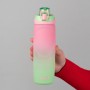 Пляшечка для води 760 мл, рожево-салатова (Kite)