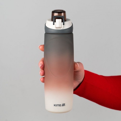 Пляшечка для води 760 мл, сіро-коричнева (Kite)