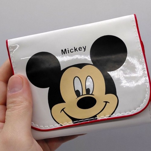 Сумочка лакована Міккі Маус, 11,5 см (БІЛА) (MiC)