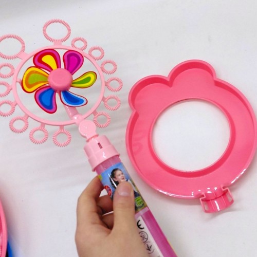 Мильні бульбашки з вітряком (БЛАКИТНИЙ) (MiC)