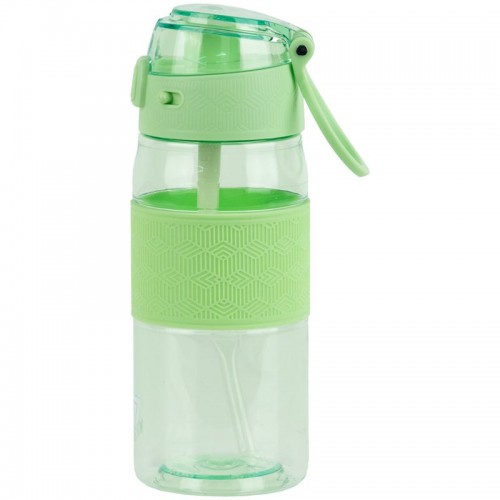 Пляшечка для води 600 мл, зелена (Kite)