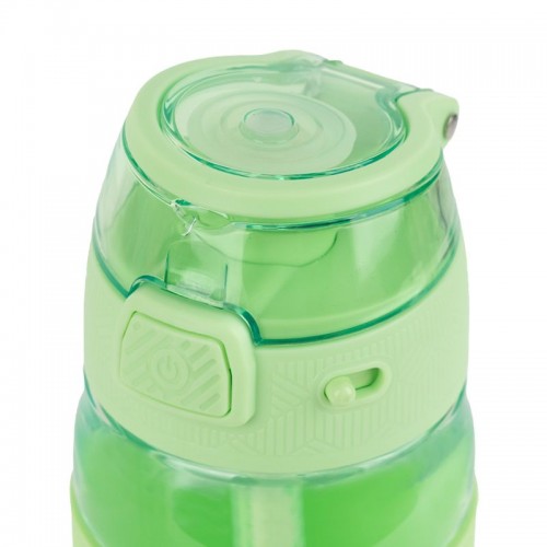 Пляшечка для води 600 мл, зелена (Kite)