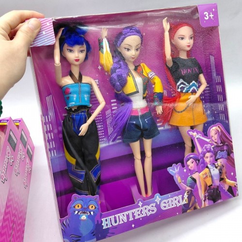 Ляльки (набір) "K-POP-мисливиці на демонів" (MiC)