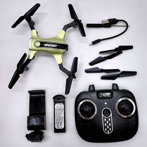 Квадрокоптер с камерой 0,3MP, аккумулятор (ЖЕЛТЫЙ) (MiC)