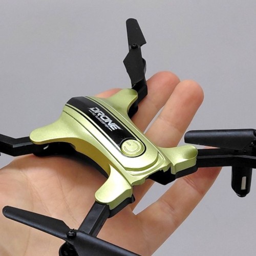 Квадрокоптер с камерой 0,3MP, аккумулятор (ЗЕЛЕНЫЙ) (MiC)