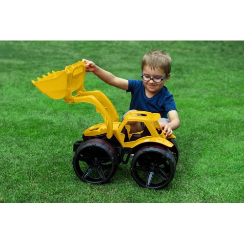Бульдозер майбутнього, жовтий (Maximus) (Wader)