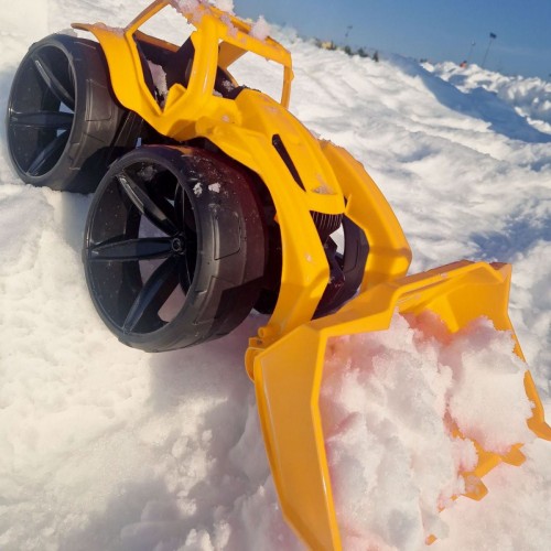 Бульдозер майбутнього, жовтий (Maximus) (Wader)