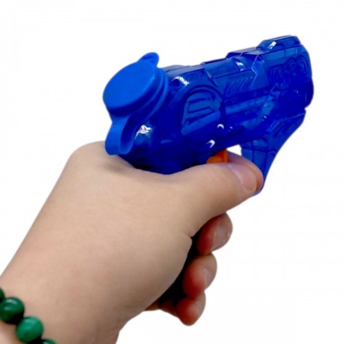 Водный пистолет, 2 цвета, механический принцип работы, в пакете (MiC)