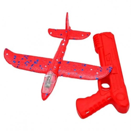 Пістолет із запускачем (літак, пістолет, пусковий механізм, підсвічування літака) мікс (MiC)