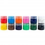 Фарби акрилові для тканини, 12 кольорів, 20 мл,Kite Creative (Kite)