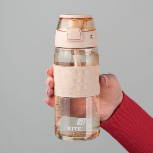 Пляшечка для води 600 мл, бежева (Kite)