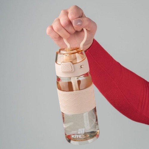 Пляшечка для води 600 мл, бежева (Kite)