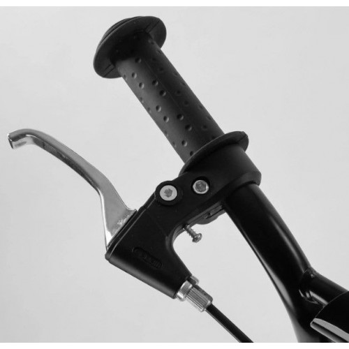 Самокат двохколісний "Corso" колеса надувні 12``, ручне переднє гальмо (Corso)