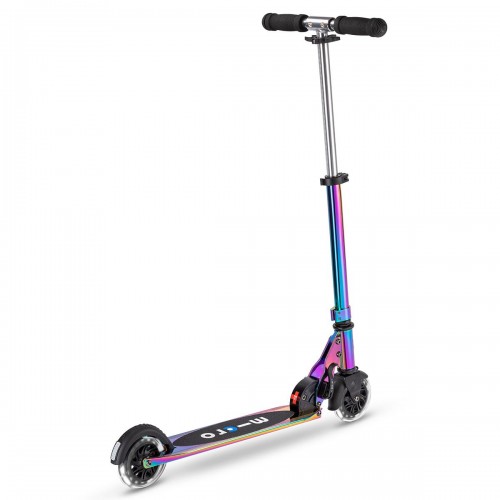 Самокат Micro серії Sprite LED – Неохром (Micro)