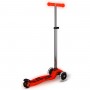 Самокат Micro серії Maxi Deluxe Glow LED – Червона аура (Micro)