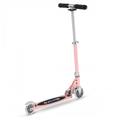 Самокат Micro серії Sprite LED - Неонова троянда (Micro)