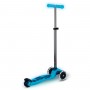 Самокат Micro серії Maxi Deluxe Glow LED – Синій кришталь (Micro)