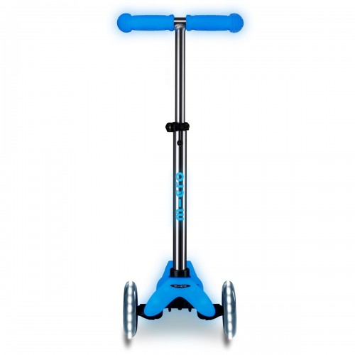 Самокат Micro серії Mini Deluxe Glow LED – Арктичний синій (Micro)