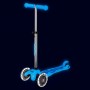 Самокат Micro серії Mini Deluxe Glow LED – Арктичний синій (Micro)