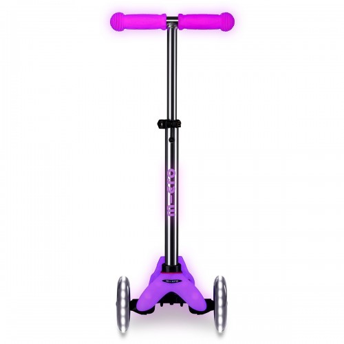 Самокат Micro серії Mini Deluxe Glow LED – Морозний рожевий (Micro)