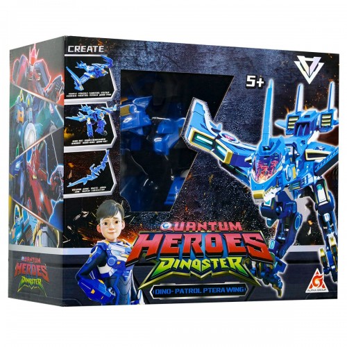 Динозавр-трансформер Dinoster - Мега Дино-Петрол Птера Винг (DINOSTER)