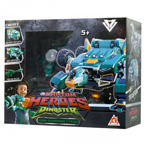 Динозавр-трансформер Dinoster - Мега Дино-Гардиан Стего (DINOSTER)