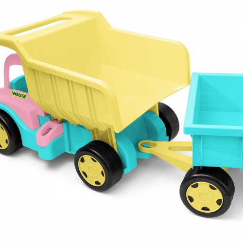 Вантажівка Гігант, (кремово - рожева) (Wader)