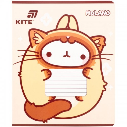 Тетрадь 18 л., кл., фольга + УФ лак, ML (Kite)