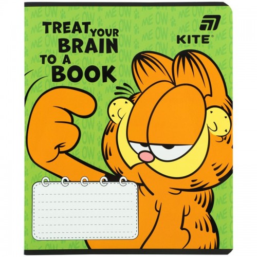 Тетрадь 18 л., лин., софт-тач + УФ лак, GF (Kite)