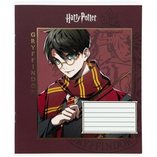 Тетрадь 12 л., лин., фольга. + УФ лак, HP (Kite)