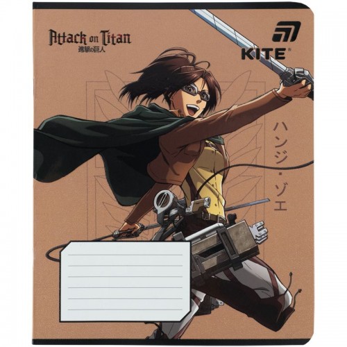 Тетрадь 18 л., кл., гибр. лак + УФ лак, AT (Kite)