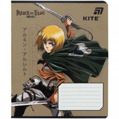 Тетрадь 18 л., кл., гибр. лак + УФ лак, AT (Kite)