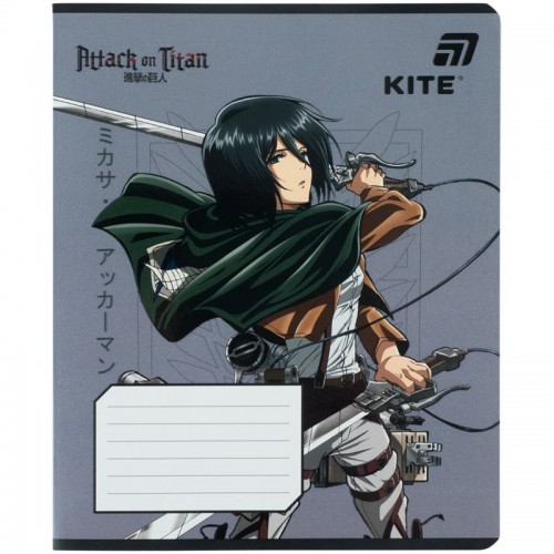 Тетрадь 18 л., кл., гибр. лак + УФ лак, AT (Kite)