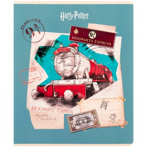 Тетрадь 24 л., кл., софт тач + УФ лак, HP (Kite)