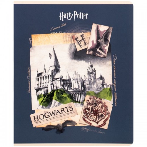 Тетрадь 24 л., кл., софт тач + УФ лак, HP (Kite)