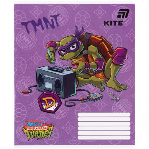 Тетрадь 18 л., кл., гибр. лак + УФ лак, NT (Kite)