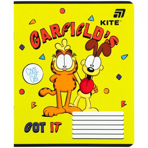 Зошит 12 арк., лін., софт тач + УФ лак, GF (Kite)